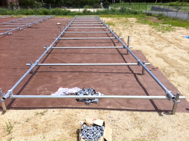 日本太阳能光场安装（施工）方法/太阳能发电施工程序2