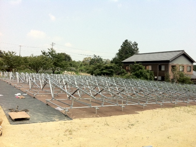 日本太阳能光场安装（施工）方法/太阳能发电施工程序第3部分