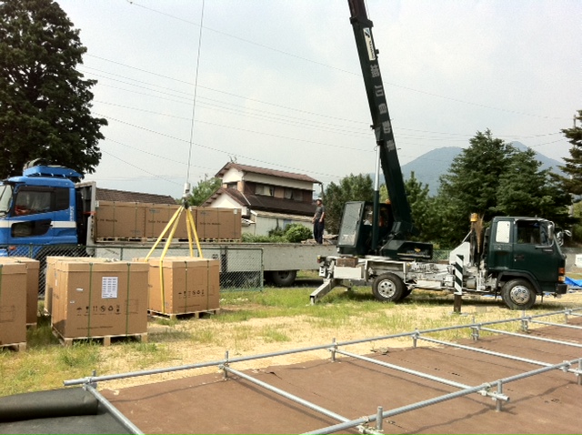 日本太阳能光场安装（施工）方法/太阳能发电施工程序2