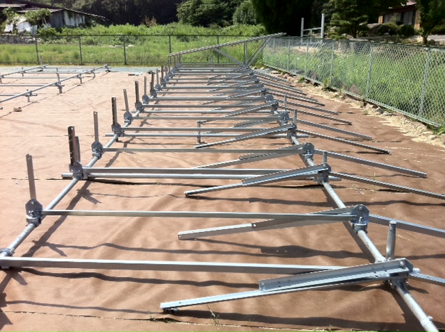 日本太阳能光场安装（施工）方法/太阳能发电施工程序第3部分