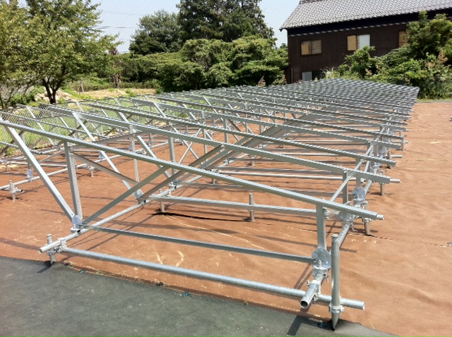 日本太阳能光场安装（施工）方法/太阳能发电施工程序第3部分