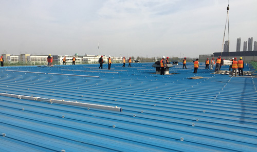泰德中标安徽10mw屋顶光伏支架工程