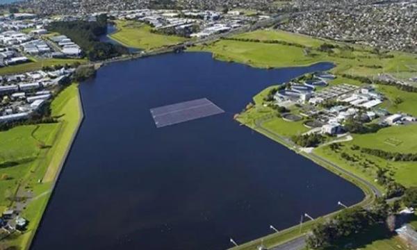 新西兰首例水面漂浮光伏项目并网