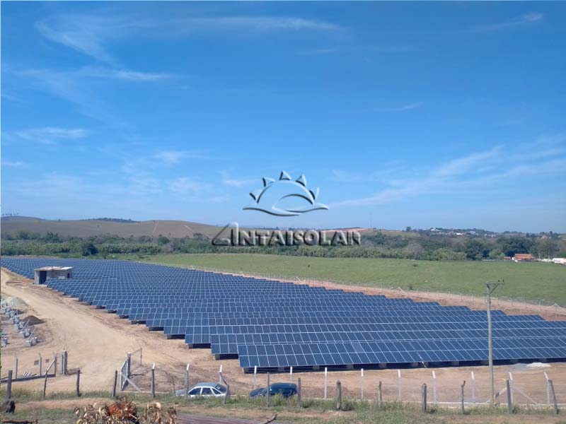 助力南美光伏电站建设,福建安泰为巴西地面电站项目提供全套铝支架解决方案