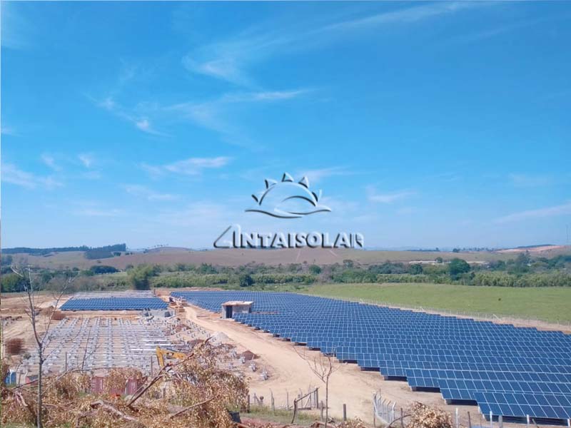 助力南美光伏电站建设,福建安泰为巴西地面电站项目提供全套铝支架解决方案