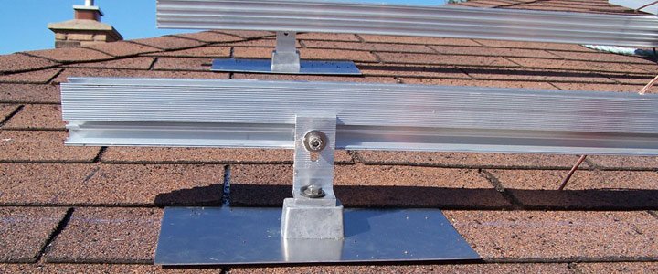 太阳能组件是如何安装在屋顶上的？