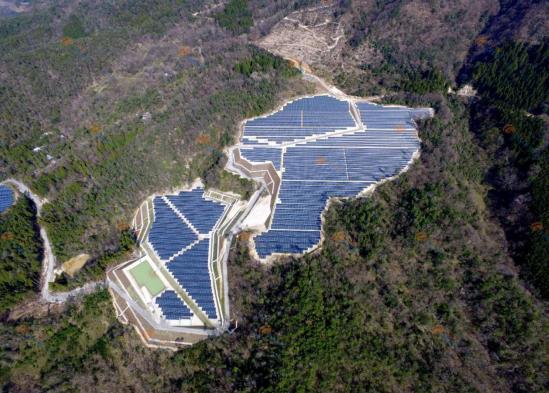 日本11.7MW滋賀光伏电站并网 格瑞士为项目提供定制化支架解决方案