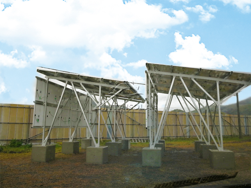 构造奇特+双向放置，福建安泰特殊定制支架助力21.6MW日本广岛电站顺利进行中