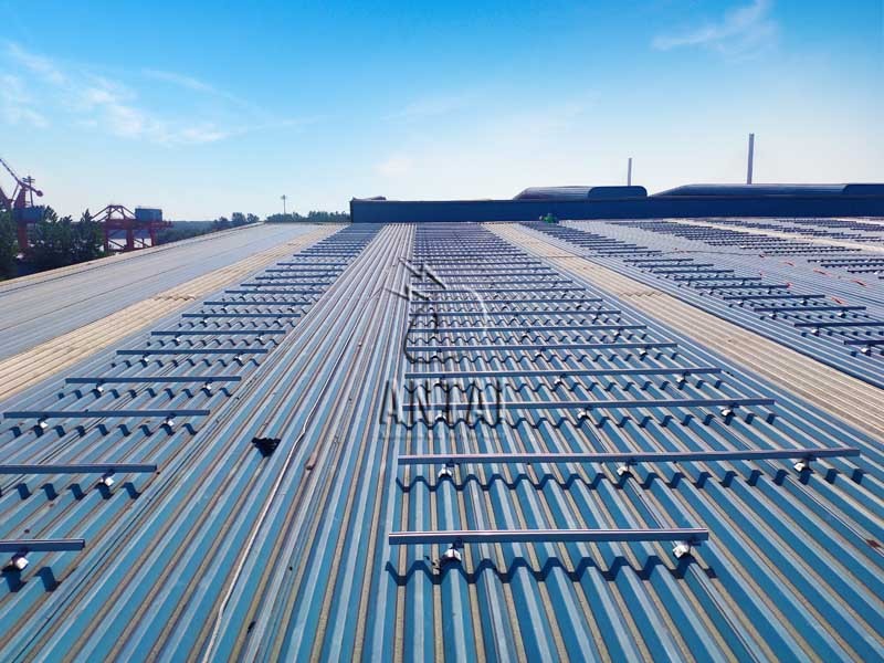 35.2MW！安泰新能源为南京钢铁工商业屋顶项目提供全套支架解决方案