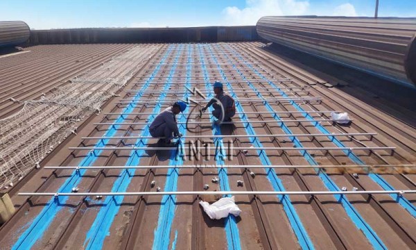 35.2MW！安泰新能源为南京钢铁工商业屋顶项目提供全套支架解决方案
