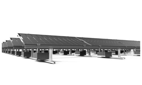 Opsun 发布用于平屋顶的第三代轨道式双面太阳能支架