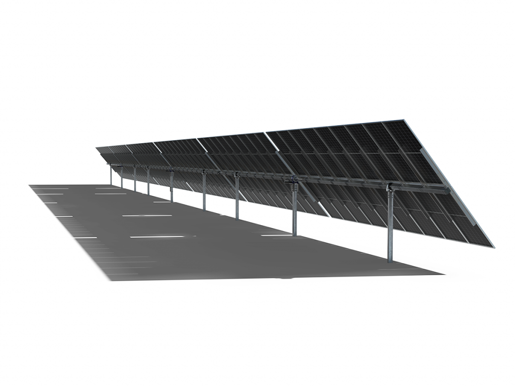 PVH 推出针对高功率组件重新设计的新型太阳能跟踪器Monoline+