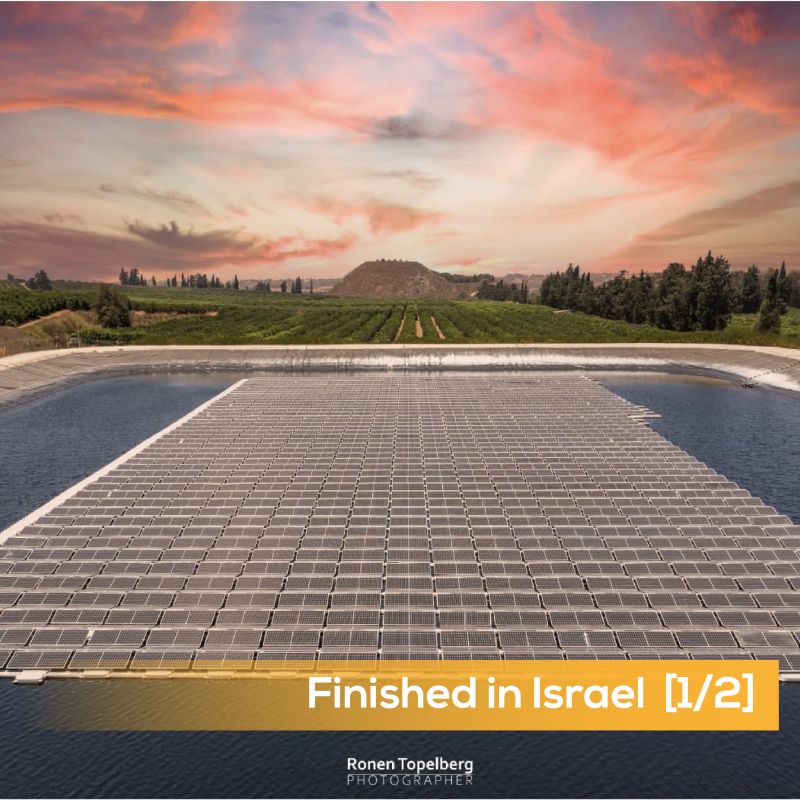 以色列建成第一个水面漂浮电站项目