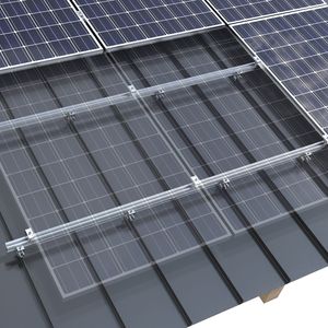 AEROCOMPACT 发布用于直立锁封屋顶的滑动太阳能支架
