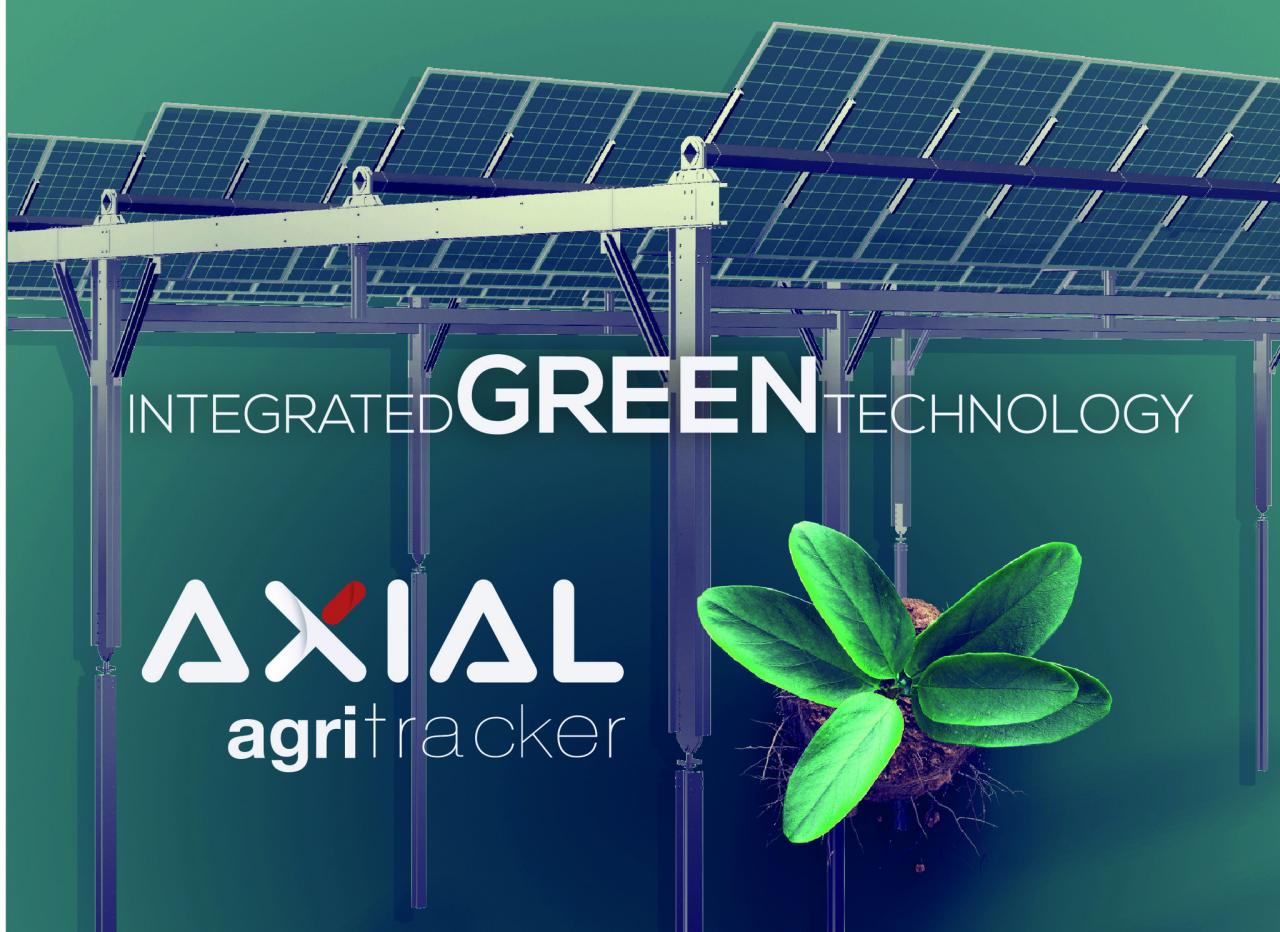 Axial推出农业大棚光伏跟踪器AgriTracker