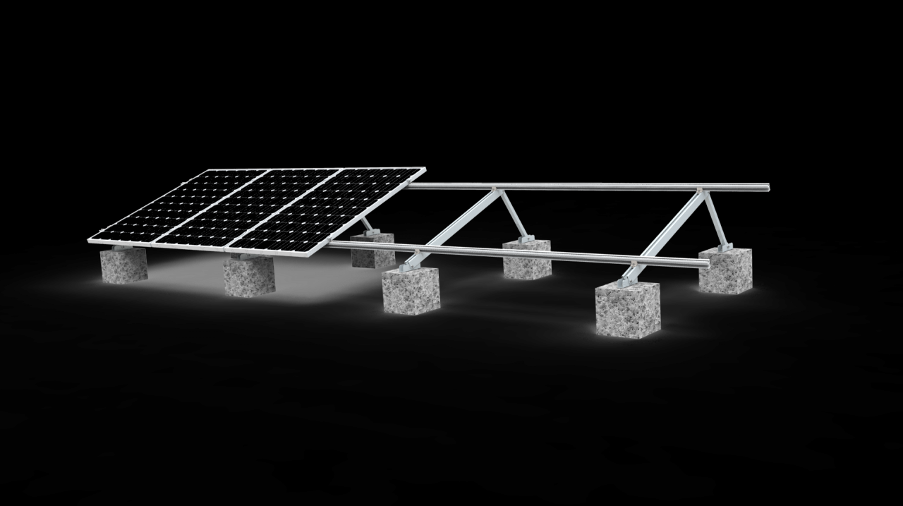 这样的平屋顶光伏支架安装方式，你了解吗？