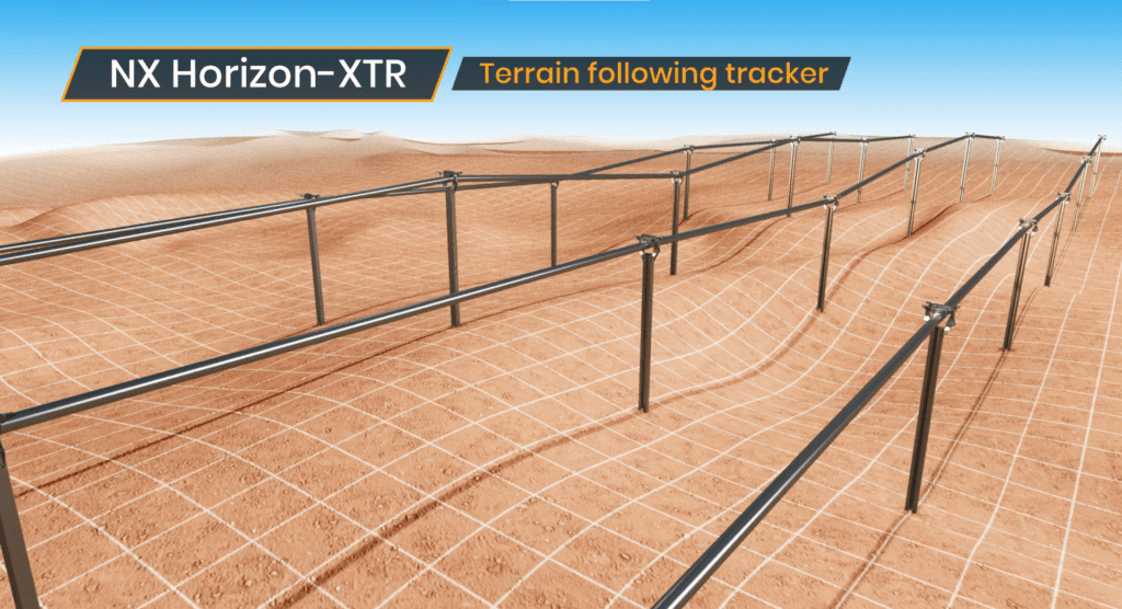 NX Horizon-XTR™，业界最先进的全地形太阳能跟踪器