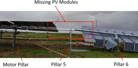太阳能跟踪器风致扭转舞动失效调查报告