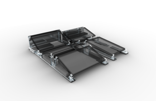 旭乐德推出1P太阳能跟踪器和可定制的平屋顶货架 旭乐德推出1P太阳能跟踪器和可定制的平屋顶货架