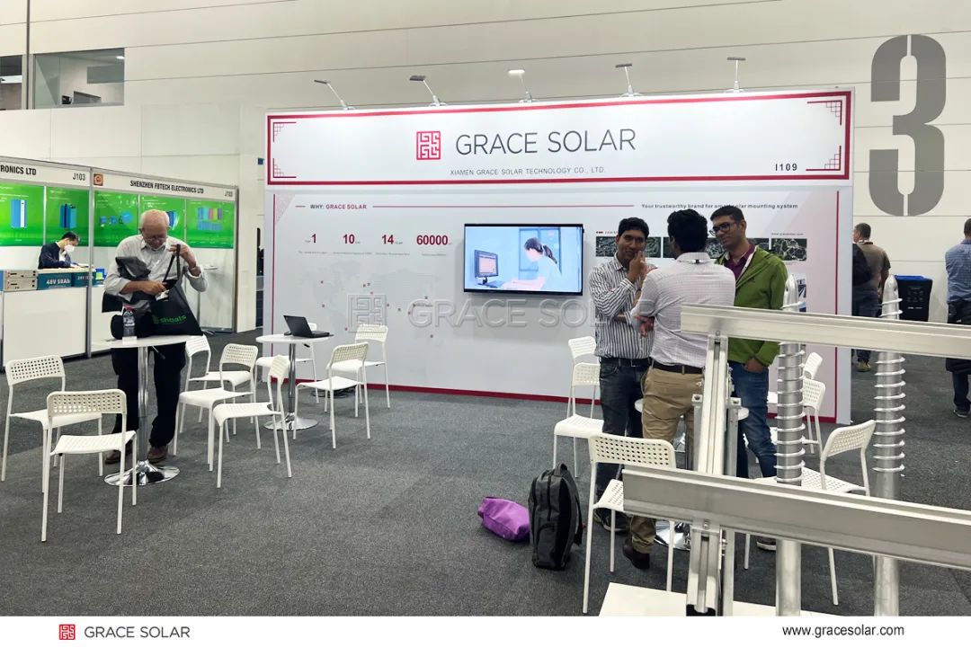 国瑞能最新屋顶和地面太阳能光伏支架解决方案在All-Energy Australia 2022展会大放异彩