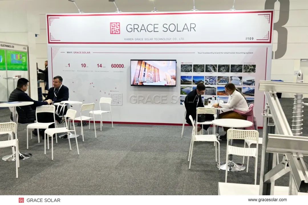 国瑞能最新屋顶和地面太阳能光伏支架解决方案在All-Energy Australia 2022展会大放异彩