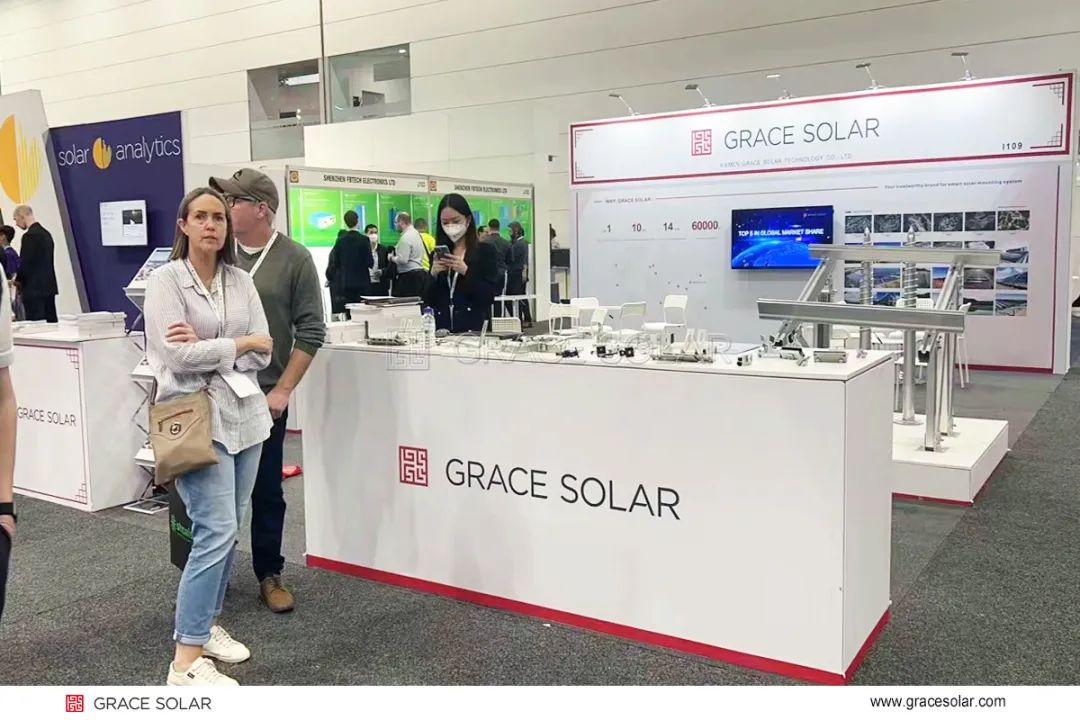 国瑞能最新屋顶和地面太阳能光伏支架解决方案在All-Energy Australia 2022展会大放异彩