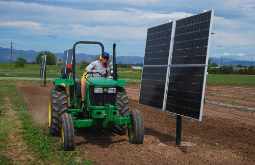 太阳能支架促使农光互补项目成为可能