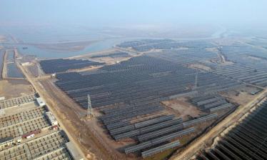 品质与服务的保障|天合跟踪领航东营400MW渔光互补项目交付