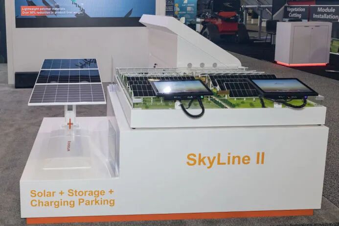 中信博携跟踪+、绿电+解决方案逐光拉斯维加斯